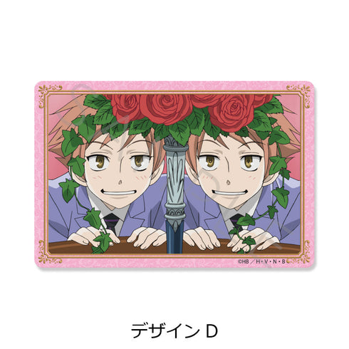『桜蘭高校ホスト部』クリアカードステッカー デザインD